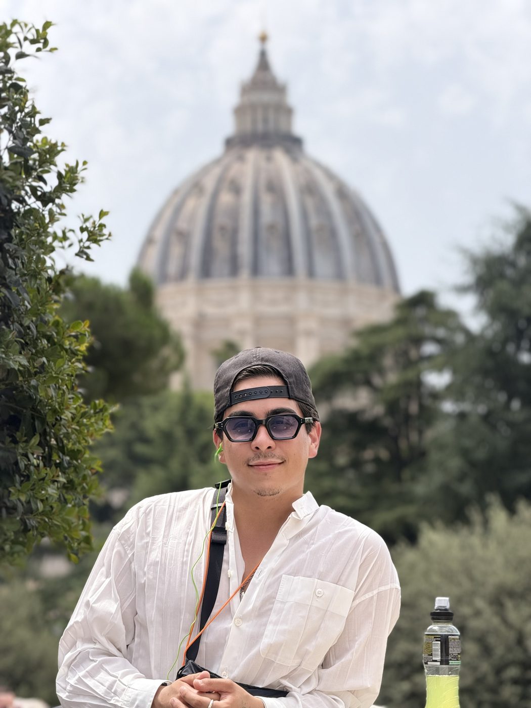 Aram in Rome beneath St. Peter's dome
