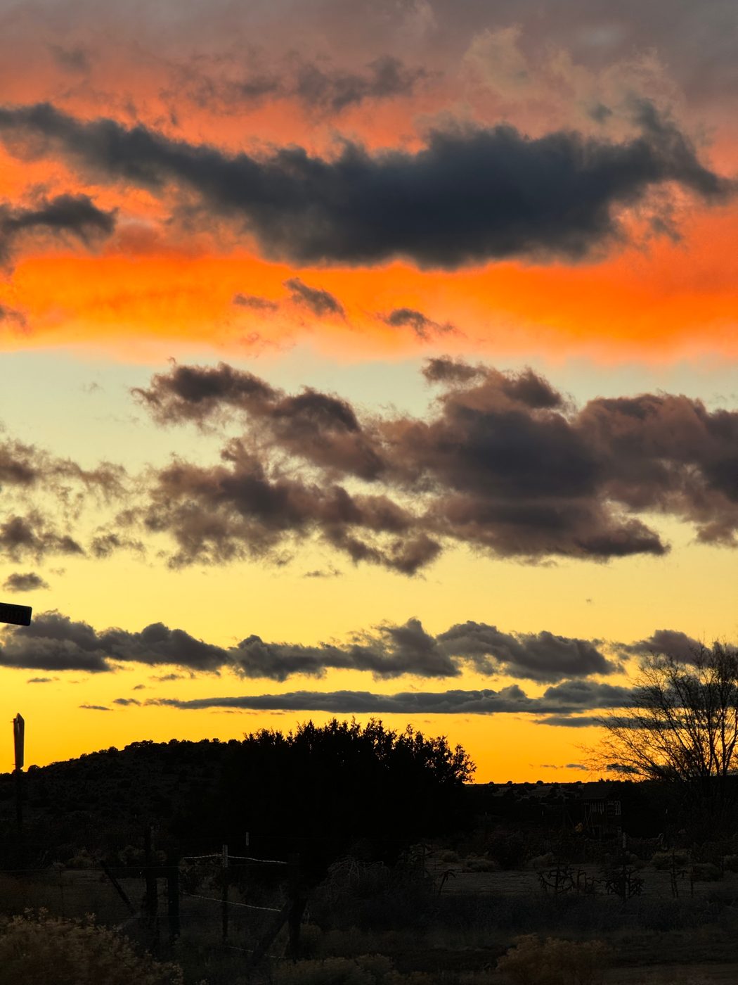Ember Drift — New Mexico sky, fine-art print by Aram Herrera