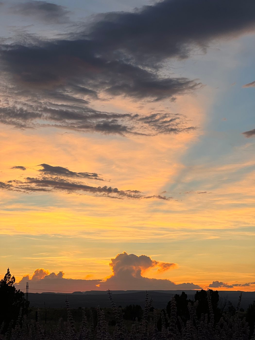 Distant Thunder — New Mexico sky, fine-art print by Aram Herrera